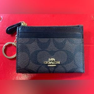 Coach Mini Skinny ID Case BNWT